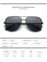Carica l'immagine nel visualizzatore di Gallery, 2022 New Fashion Brand Designer Ladies Pilot Sunglasses Women Men Goggle Gradient Sun Glasses For Female Mirror Shades UV400