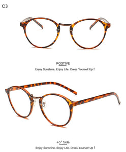 Cute Style Vintage Glasses Women Glasses Frame Round Eyeglasses Frame Optical Frame Glasses Oculos Femininos Gafas