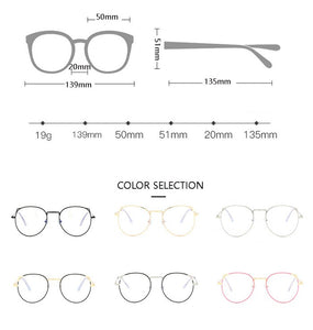 Cat Eye Myopia Glasses With Degree Women Metal Frame PC Lens Nearsighted Glasses Female 0 -0.5 -1.0 -1.5 -2.0 -2.5 -3.0 To -6.0