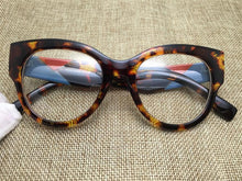 Load image into Gallery viewer, Female Cat Eye Glasses Spectacle Frame Women Eyeglasses Computer Myopia Vintage Ladies Eyewear Clear Lens Glasses