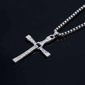 Fast and Furious  6  7 hard gas actor Dominic Toretto cross necklace pendant gift for your boyfriend