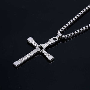 Fast and Furious  6  7 hard gas actor Dominic Toretto cross necklace pendant gift for your boyfriend