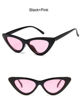 Load image into Gallery viewer, New Retro Fashion Sunglasses Women Brand Designer Vintage Cat Eye Black White Sun Glasses Female Lady UV400 Oculos