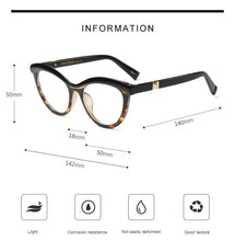 Load image into Gallery viewer, Women Metal Legs Designer Optical Eyeglasses Prescription Acetate Rim Spectacles for Women Eyewear Glasses Frame Fashion Styles