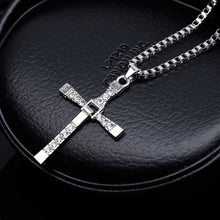 Load image into Gallery viewer, Fast and Furious  6  7 hard gas actor Dominic Toretto cross necklace pendant gift for your boyfriend