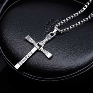 Fast and Furious  6  7 hard gas actor Dominic Toretto cross necklace pendant gift for your boyfriend