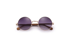 Carica l&#39;immagine nel visualizzatore di Gallery, HU WOOD Trendy Steampunk Sunglasses Men Women Retro Sun Glasses Round Natural Wood Frame Log Eyewear UV400 Daily Fishing GR8024