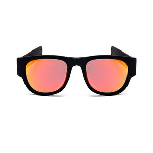 HUHAITANG Polarized Slappable Bracelet Men Sunglasses Slap Folding Sun Glasses For Women Wristband Outdoor Sunglass Driving