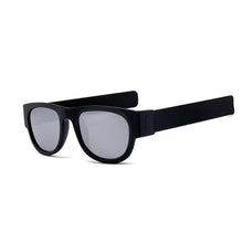 Load image into Gallery viewer, HUHAITANG Polarized Slappable Bracelet Men Sunglasses Slap Folding Sun Glasses For Women Wristband Outdoor Sunglass Driving
