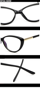 Cat Eye Glasses Frame Optical Glasses Retro Prescription Glasses Women UV400 Eyeglasses Frames Oculos De Sol Feminino Okulary