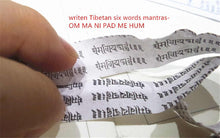 Carica l'immagine nel visualizzatore di Gallery, TGB055 Tibetan Golden Bible Wheel Prayer Box Pendant Tibet Mani Six Words Mantras Babao Amulet lockets