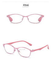 Carica l&#39;immagine nel visualizzatore di Gallery, Women Business Finished Myopia Glasses Student Anti Blue Light Computer Nearsighted Eyeglasses Prescription -1.0 1.5 to6