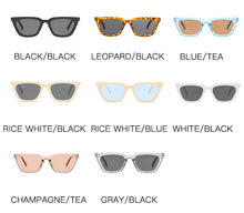 Load image into Gallery viewer, ERILLES Vintage Cat Eye Sunglasses Women Fashion Luxury Sexy Small Frame UV400 Sun Shades Glasses Female Oculos De Sol Feminino