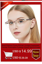 Load image into Gallery viewer, OCCI CHIAR Cat Eye Blue Light Glasses Frame Women Computer Glasses Decorative Myopia Prescription Eyeglasses Frames Fake Eyewear