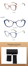Load image into Gallery viewer, Metal Square Female Prescription Glasses Frame For Women Retro Myopia Optical Lenses Eyeglasses Frames For Sight Minus