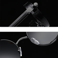 Load image into Gallery viewer, 2022 Vintage Steampunk Sunglasses Round Punk Alloy Metal Retro Red Sun Glasses Women Goggles Men Gothic Style Shades
