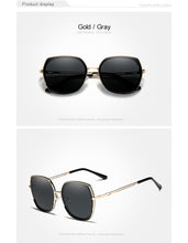 Load image into Gallery viewer, Women's Sunglasses Polarized Gradient Lens Luxury Ladies Butterfly Design Stainless Steel Sun glasses Accessories