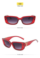 Load image into Gallery viewer, Fashion Rectangle Brand Sunglasses Women Vintage Classic Eyewear 2022 Men Trending  Sun Glasses Shades anti-ultraviolet UV400