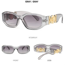 Load image into Gallery viewer, Fashion Sunglasses Brand Designer Lion Head Luxury Sun Glasses for Womens Retro UV400 Sunglass