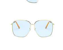Load image into Gallery viewer, 2022 Fashion Metal Women Sunglasses Mirror Classic Large frame Retro Street Beat Glasses Travel Oculos De Sol UV400