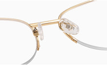 Load image into Gallery viewer, Semi Rimless Cat Eye Myopia Glasses Frame Women Optical Prescription Eyeglasses Frame Ladies Retro Luxury Brand Spectacles Frame