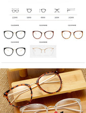 Load image into Gallery viewer, Eye Glasses Frame For Women Round Glasses Frame Women/Men Vintage Classic Computer Eyeglasses Frame for Women/Men
