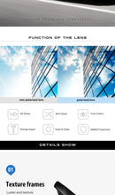 Load image into Gallery viewer, Fashion Design Photochromic Sunglasses For Women Polarized Travel Glasses Oversized Luxury Ladies Eyewear oculos de sol