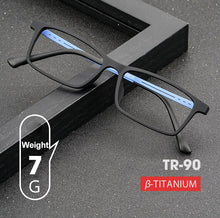 Load image into Gallery viewer, Gmei Optical Ultralight Glasses Frame M9826 For Men And Women Titanium Flexible Legs With TR90 Plastic Rim Spectacles Frames
