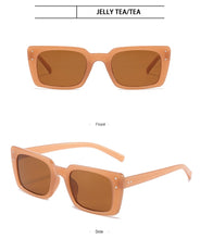 Load image into Gallery viewer, NYWOOH Vintage Rectangle Sunglasses Women Leopard Ladies Sun Glasses Retro Brand Designer Travel Eyewear UV400