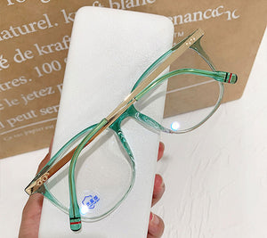 2022 Women Glasses Frame Luxury Eyewear For Women Anti Blue Light Glasses Optics Brand Designer Eyeglasses Frame Women