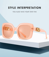 Load image into Gallery viewer, 2022 New Fashion Oversized  Sunglasses Women Luxury Brand Designer Big Frame Gradient Square Sun Glasses For Female UV400