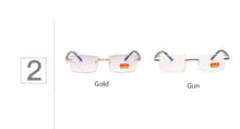 Load image into Gallery viewer, Anti-blue light Finished Myopia Glasses Rimless Eyeglasses Students Short Sighted Eyewear -1.0 -1.5 -2 -2.5 -3 -3.5 -4