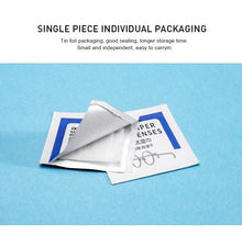 Load image into Gallery viewer, MERRY&#39;S Lens Cleaning Wipes Cleaning for Glasses Lenses Sunglasses Camera Lenses Cell Phone Laptop Lens Clothes 100ct Pack