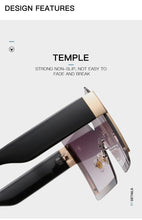 Load image into Gallery viewer, 2022 Oversized Square Rimless Sunglasses Women Brand Designer Flat Siamese Sun Glasses Female Eyewear Travel Gafa de sol