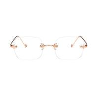 Load image into Gallery viewer, 2022 Women Glasses Frame Luxury Eyeglasses Frame Women Anti Blue Light Eyewear Optics Brand Women Frameless Spectacle