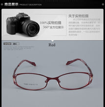 Load image into Gallery viewer, BCLEAR Women Prescription Optical Eyeglasses Frames with Golden Hollow Out Eyeglasses Frame With Flower Female Spectacle Eyewear