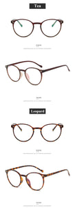 Classic Round Glasses Frame Women Optical Female Eyeglasses Frame Fake Transparent Clear Lens Glasses Men Oculos De Grau