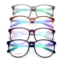 Load image into Gallery viewer, Gmei Optical Ultralight TR90 Women Glasses Frame Round Prescription Eyeglasses Myopia Optical Frames Girl Eyewear Y1027