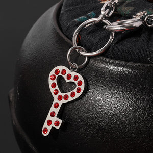 necklace she devil Women Igirl Heart Pendant Necklace Stainless Steel Harajuku Female Gothic Streetwear Chain Necklace