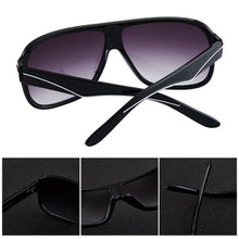 Load image into Gallery viewer, Retro Reflective Metal PC Women Fashion Square Large Frame Colorful Sports Sunglasses Men Versatile Big Motion Sunglasses