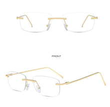 Load image into Gallery viewer, Rimless Sunglasses Women Small Frame Square Sun Glasses Women Luxury Brand Designer Sunglasses for Women Gafas De Sol