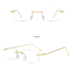 Rimless Sunglasses Women Small Frame Square Sun Glasses Women Luxury Brand Designer Sunglasses for Women Gafas De Sol