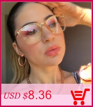 Load image into Gallery viewer, 2022 Fashion Square Anti-blue Glasses Frame Women Vintage Metal Optical Transparent Eyeglasses Female No Degree Oculos Feminino