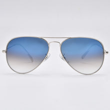 Load image into Gallery viewer, Classic 3025 pilot sunglasses men women  58mm and 62mm crystal glass mirror lens brown gradient sunglass UV400 protection