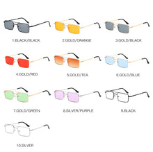 Load image into Gallery viewer, 2022 Classic Retro Sunglasses Women Glasses Lady Luxury Steampunk Metal Sun Glasses Vintage Mirror Oculos De Sol Feminino UV400
