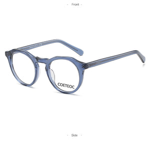 Anti Blue Light Blocking Glasses Frame for Men Acetate Optical Myopia Glasses Antiblue Gaming Computer Glasses Women