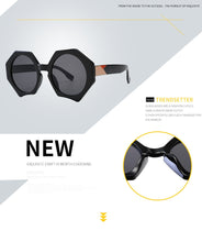 Carica l&#39;immagine nel visualizzatore di Gallery, Glasses Woman Fashion Oversized Sexy Ladies Leopard Cat Eye Glasses Frames For Women Eyewear Sunglases