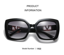 Load image into Gallery viewer, 2022 New Fashion Oversized  Sunglasses Women Luxury Brand Designer Big Frame Gradient Square Sun Glasses For Female UV400