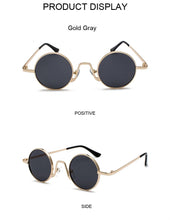 Load image into Gallery viewer, Vintage Red Round Sunglasses Women Men Fashion Brand Designer Sun Glasses Female Male Retro Small Frame Circle Hip Hop Oculos