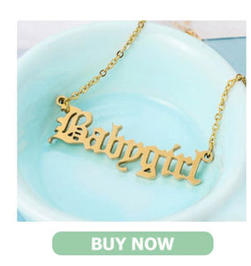 Personalize Year Number Necklaces for Women Custom Year 1980 1989 2000 Birthday Gift from 1980 to 2019